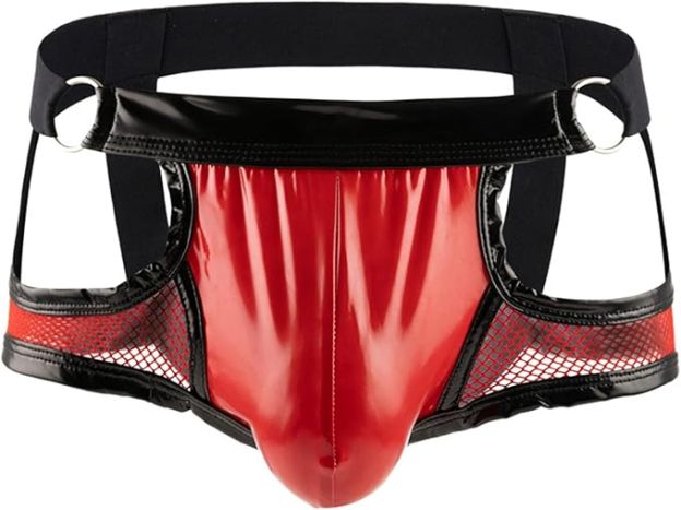 Leatheredge Men's Double Open-cut Underwear-WeLovePlugs