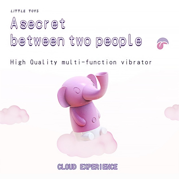 Mini Elephant Cute Vibrator – Pocket Pleasure with Big Power-WeLovePlugs