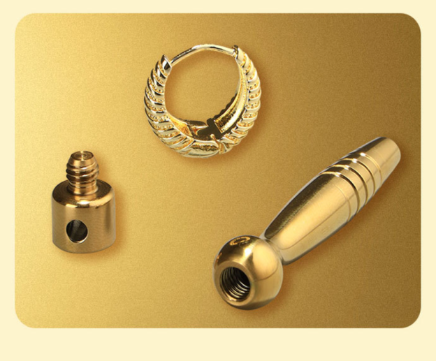 24k Gold Urethral Sound Set -WeLovePlugs