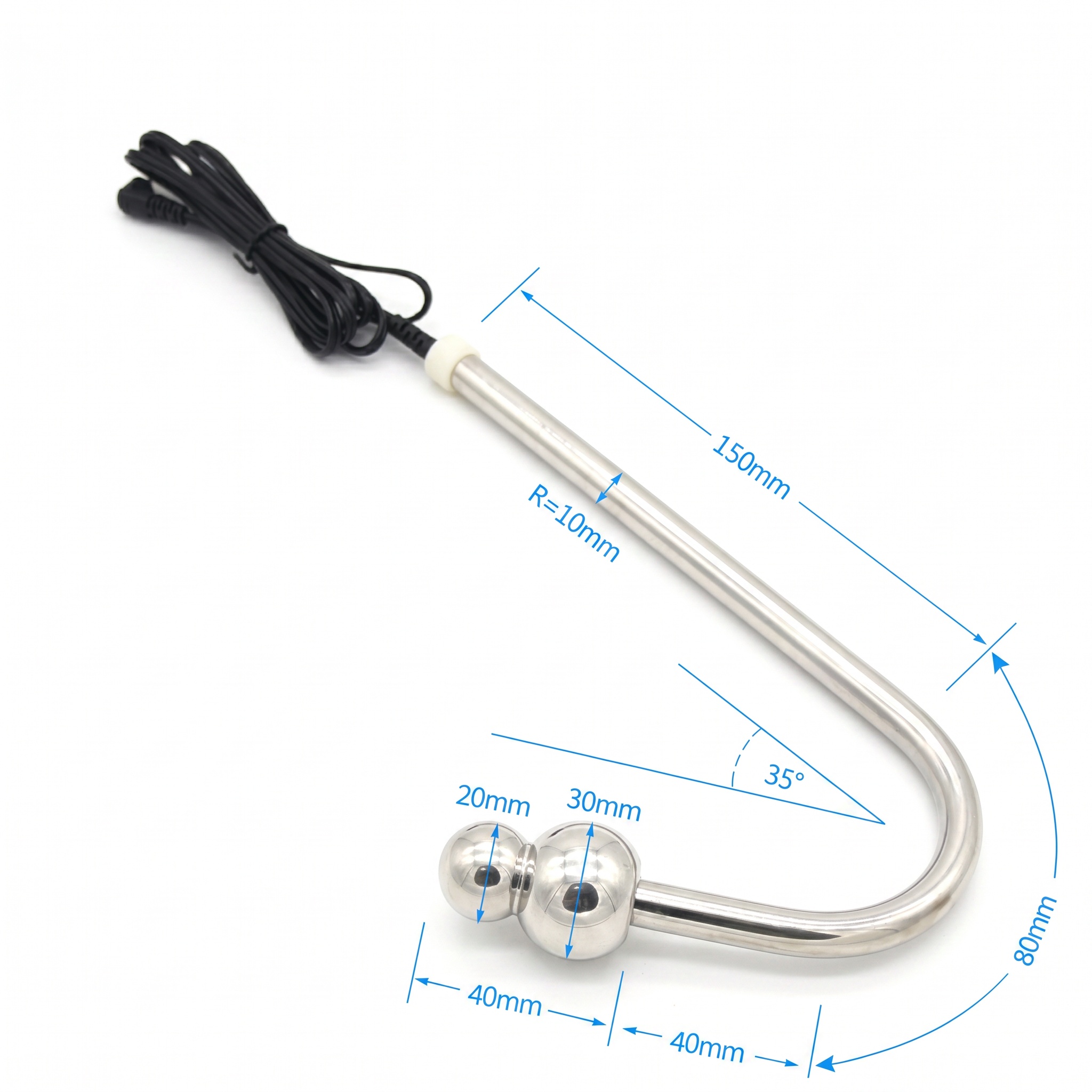 Double Beaded Electro Anal Hook - image 4