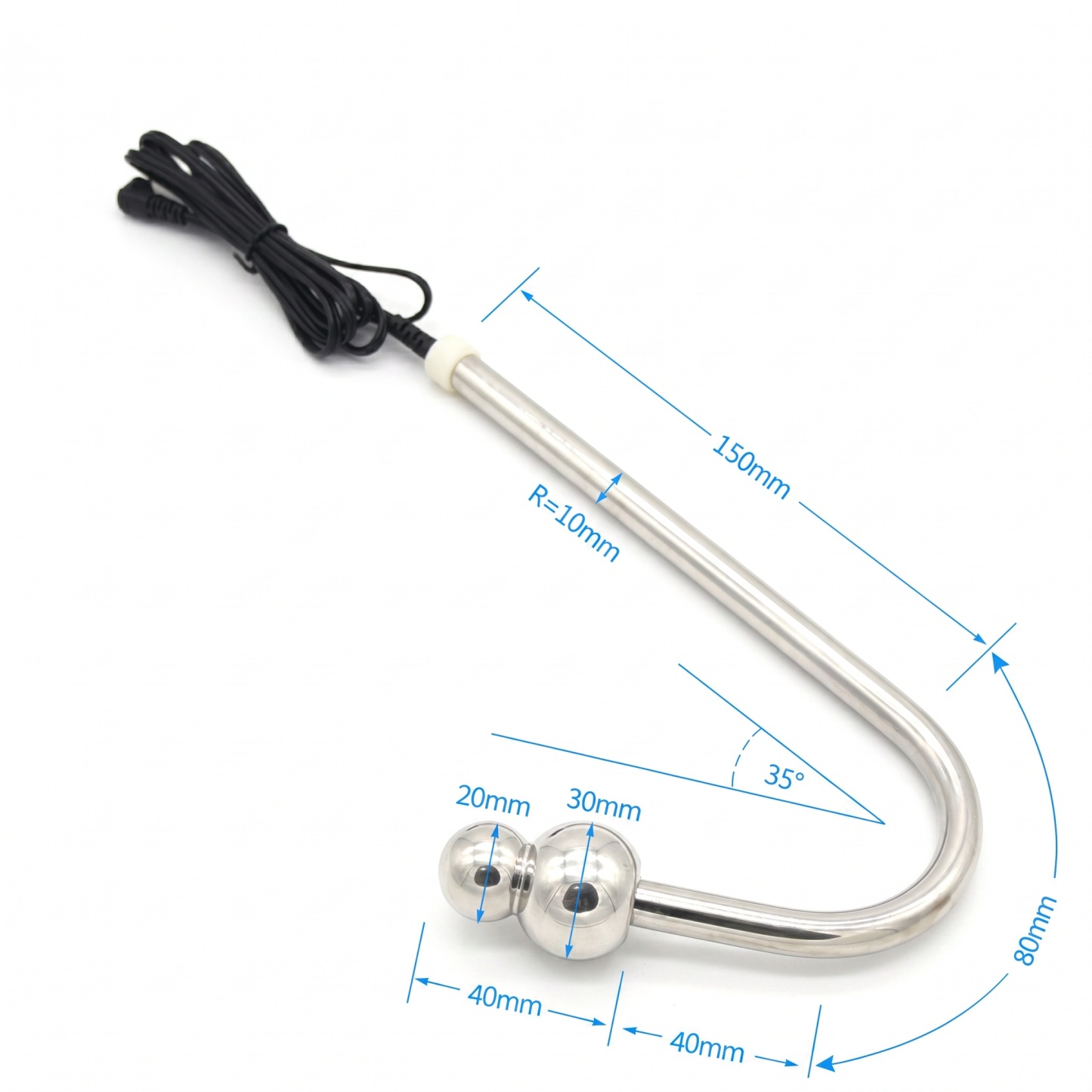 Double Beaded Electro Anal Hook - image 4