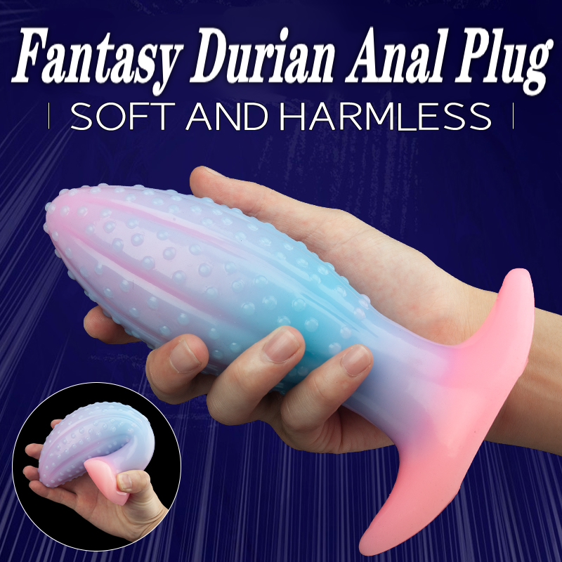 Glowing Oval Beads Anal Plug-WeLovePlugs