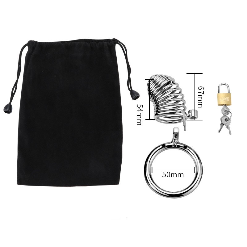 Rings Metal Chastity Device -WeLovePlugs