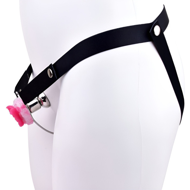 Sissy Blossom Bondage Chastity Cage with Belt-WeLovePlugs