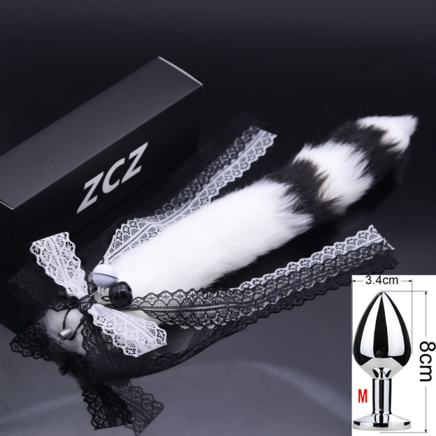 15.7'' Playful Tail Butt Plug With Ribbon Accent-WeLovePlugs