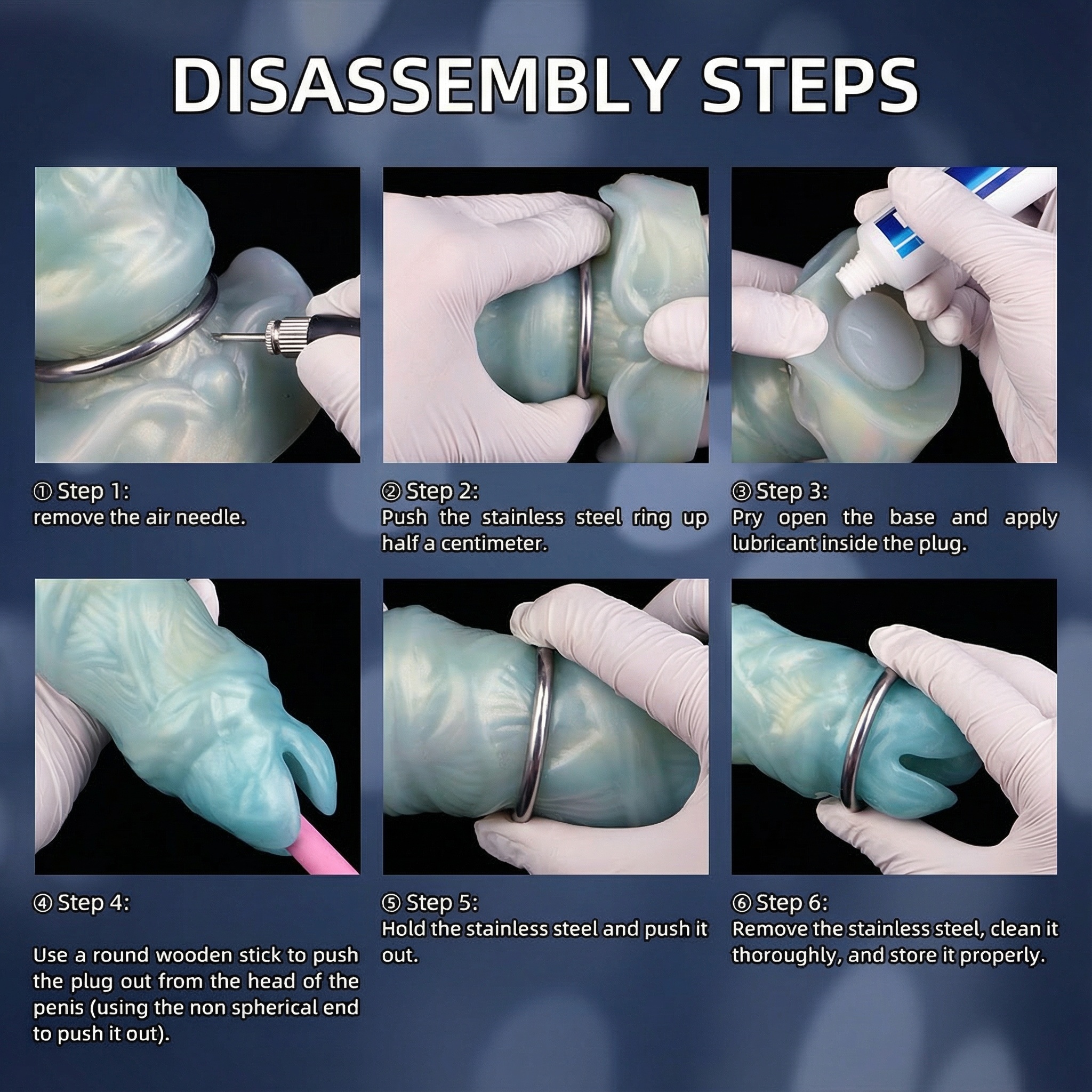 8.5″ Fantasy Ovipositor Silicone Dildo - image 2