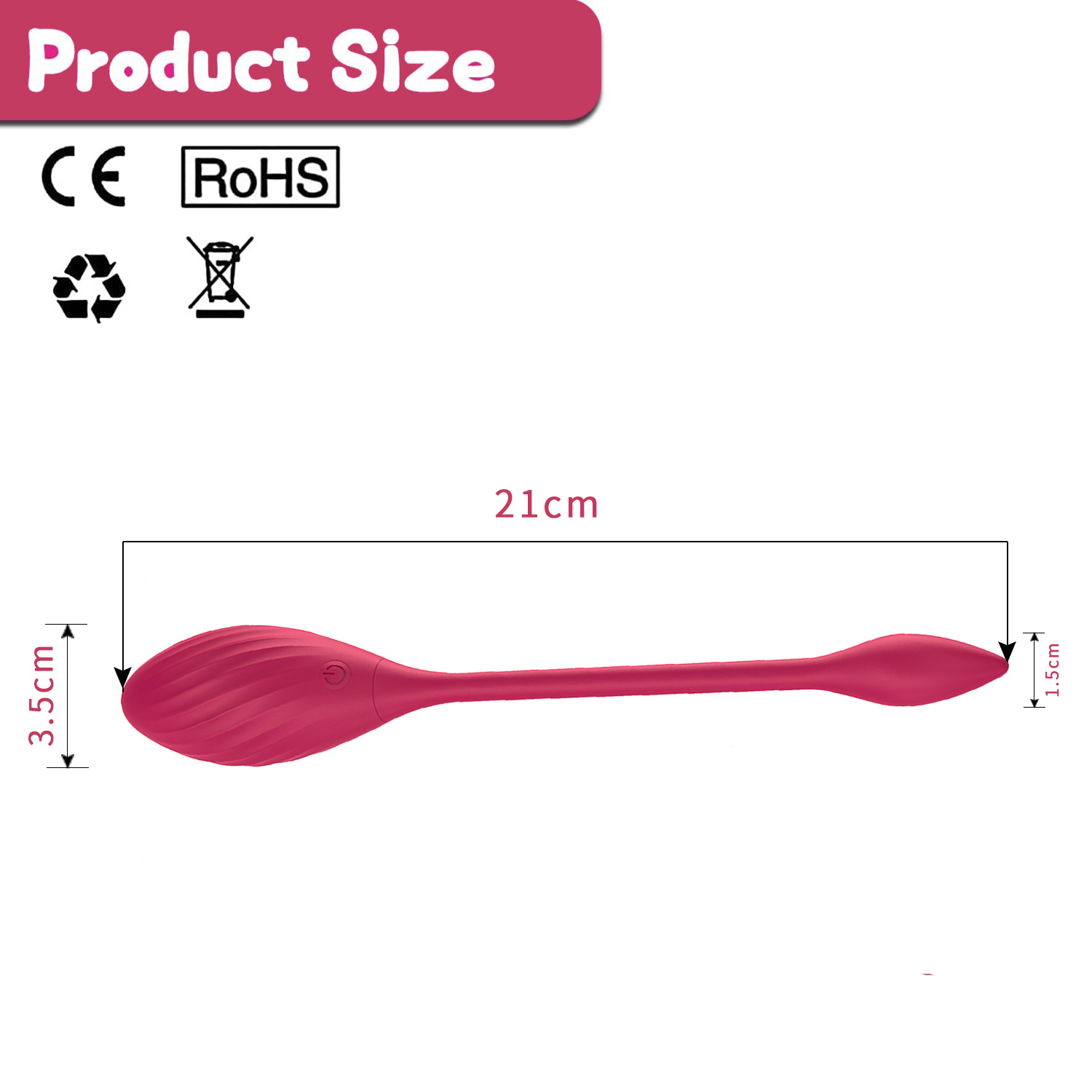 APP Control Wearable Jumping Egg Wearable Vibrating Massager