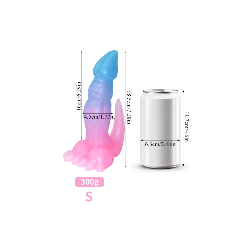 Glow in The Dark Butt Plug Dildo -WeLovePlugs