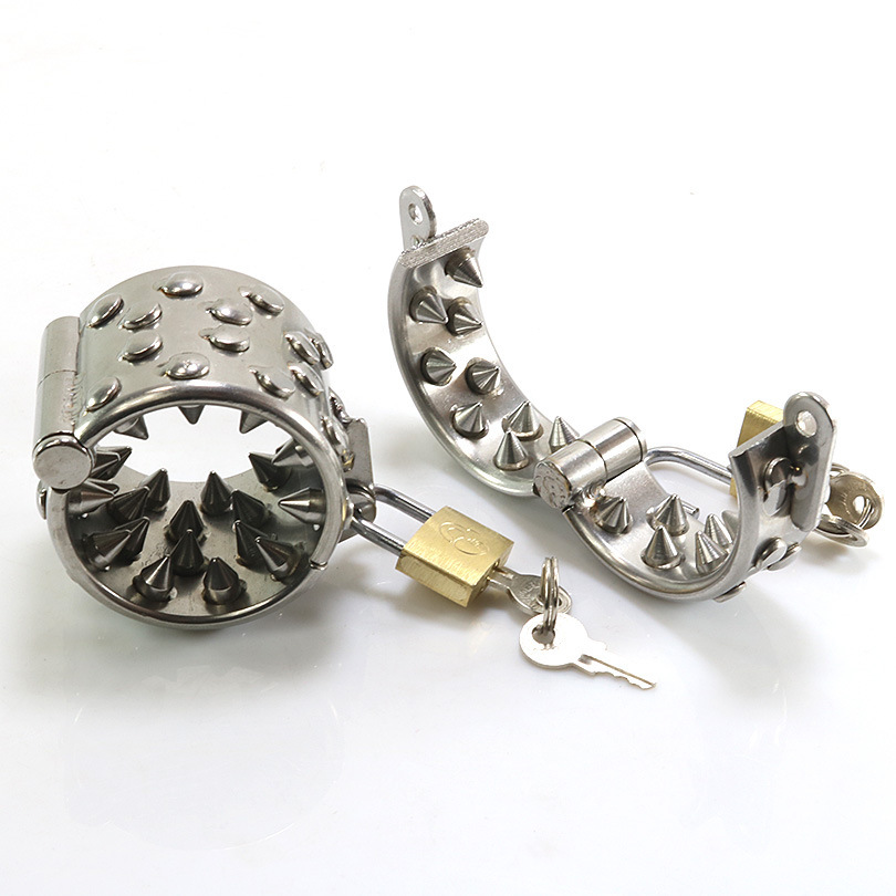 CBT Fetish Torture Play Spiked Cock Ring