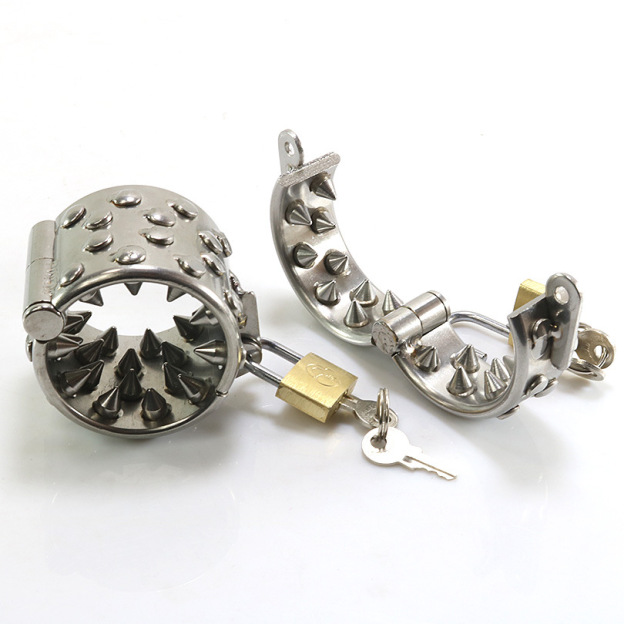 CBT Fetish Torture Play Spiked Cock Ring 