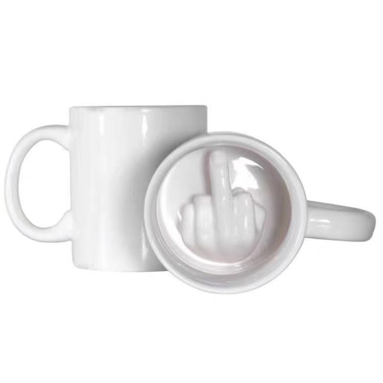 Middle Finger Mug Fxxk You Mug -WeLovePlugs