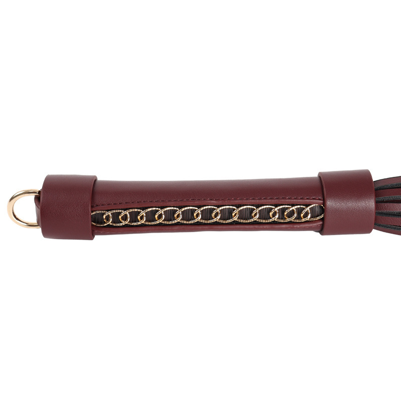Chain Tassel Leather Whip - image 2