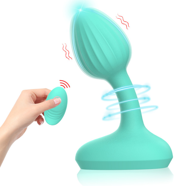 SilkyTouch Remote Control Vibrating Anal Butt Plug-WeLovePlugs