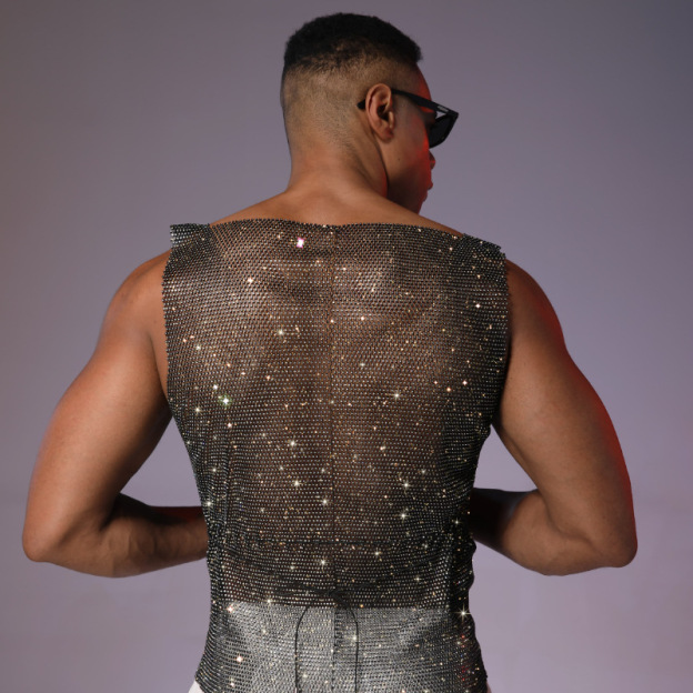 Starluxe Mesh Sparkle Top – Style C - image 4