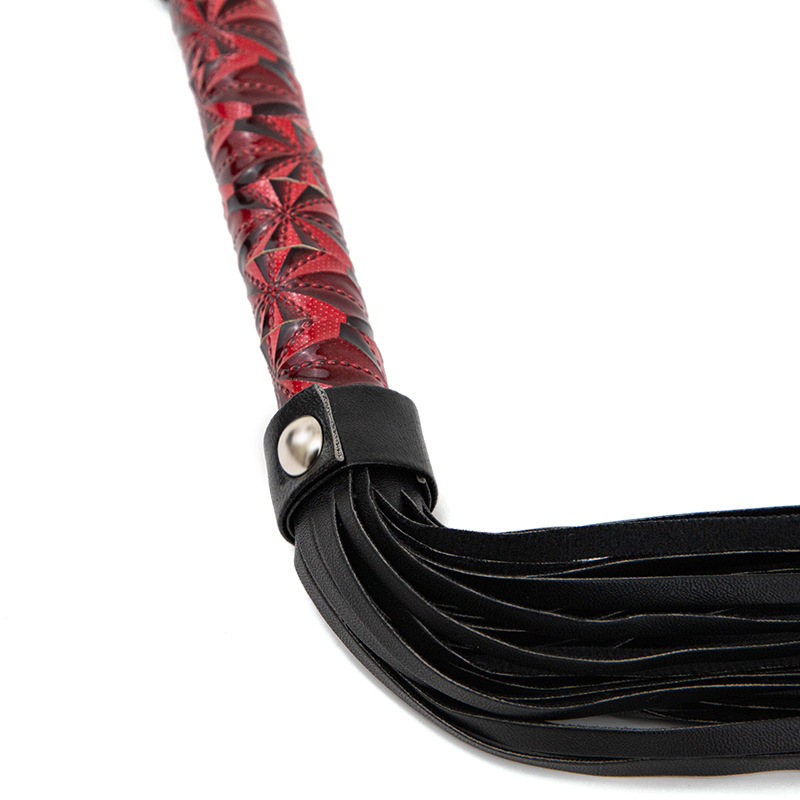 High-quality Leather Whip With Braided Handle - image 2