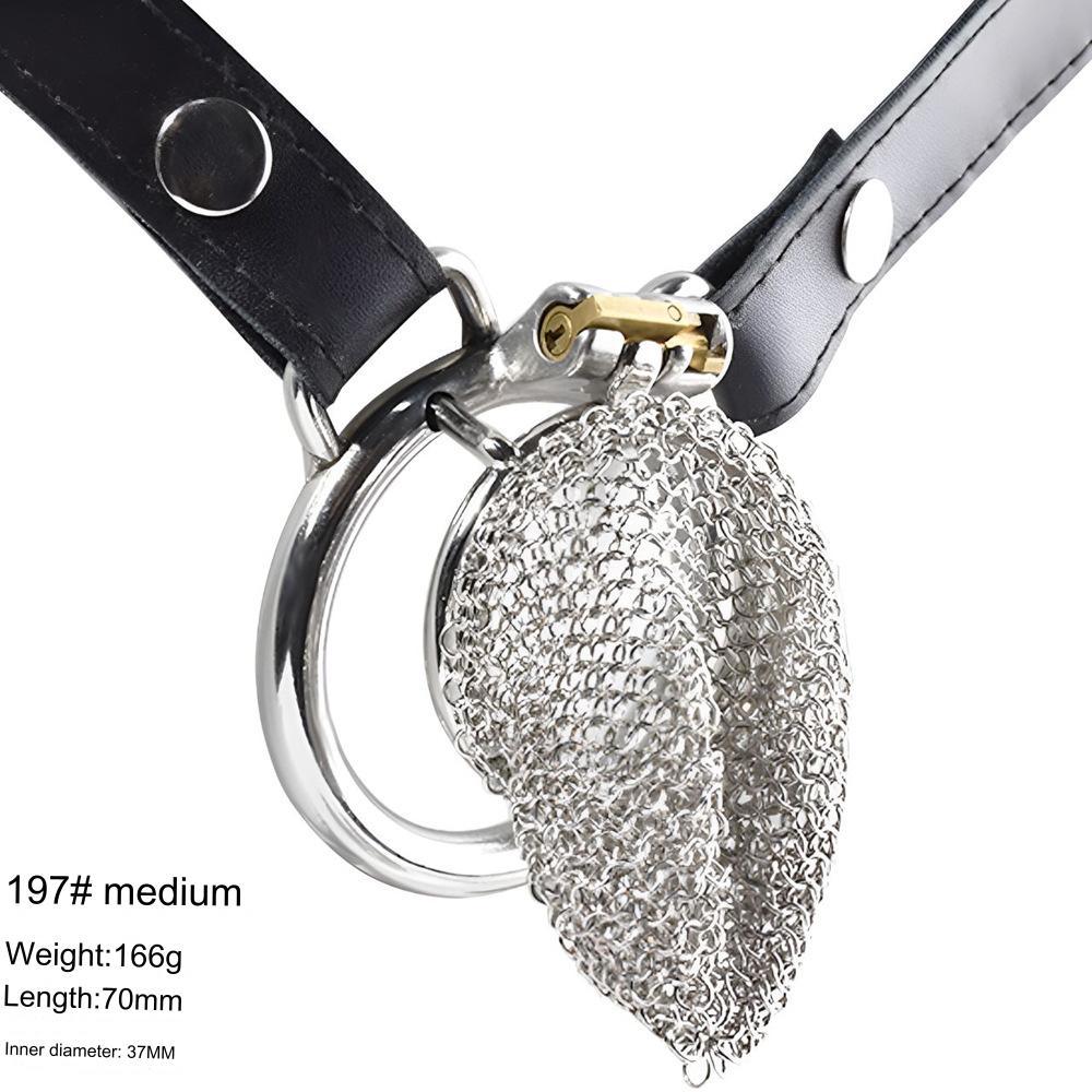 Chain Mail Plating Chastity Cage -WeLovePlugs