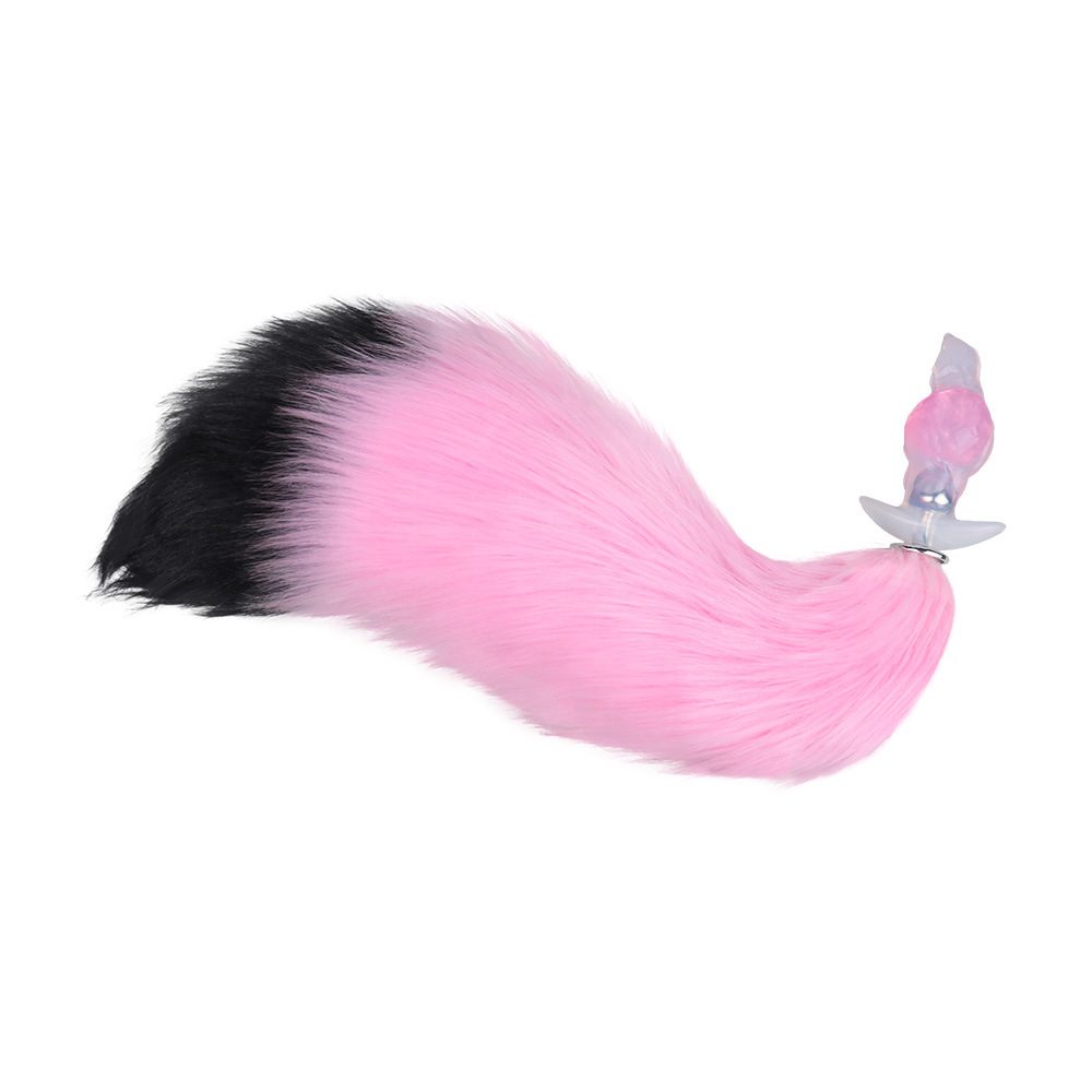 Premium Silicone Butt Plug With Fox Tail-WeLovePlugs