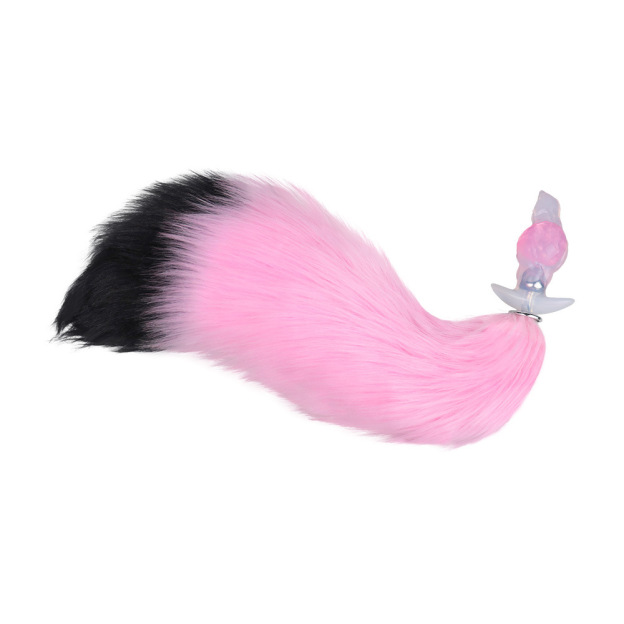 Premium Silicone Butt Plug With Fox Tail-WeLovePlugs