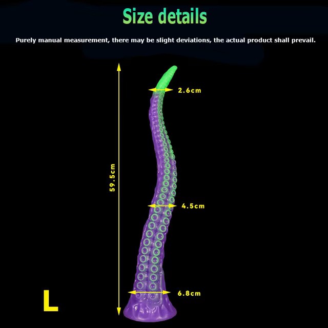 Tentacle Anal Plug - Octopus Suction Cup Dildo Butt Plug