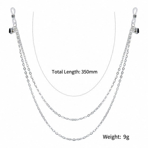 Dual-layer Silver Chain Body & Daily Nipple Accessory - D - image 7