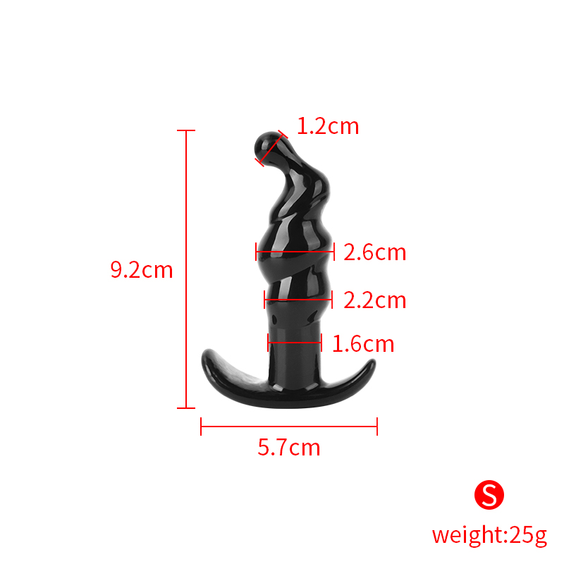 Helixanchor Spiral Silicone Anal Butt Plug-WeLovePlugs