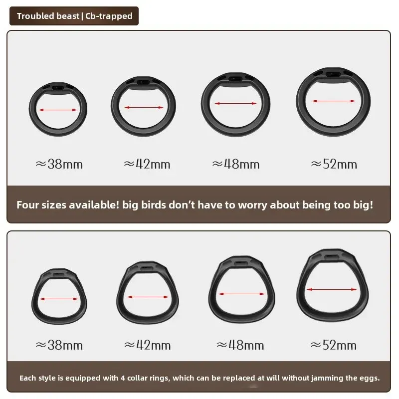 Adjustable ABS Chastity Cage – Lightweight & Discreet Lock for Long-Term Wear-WeLovePlugs