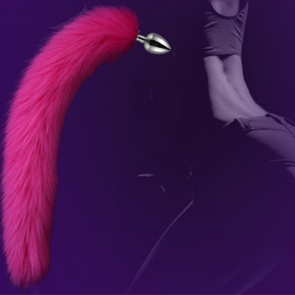 Monochrome Fox Tail-WeLovePlugs