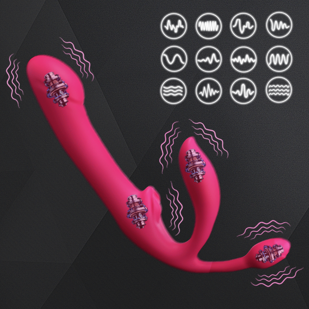 4 Vibration Parts Thrusting Rose Vibrator For Women with Remote WeLovePlugs 4 Vibration Parts Thrusting Rose Vibrator For Women with Remote WeLovePlugs