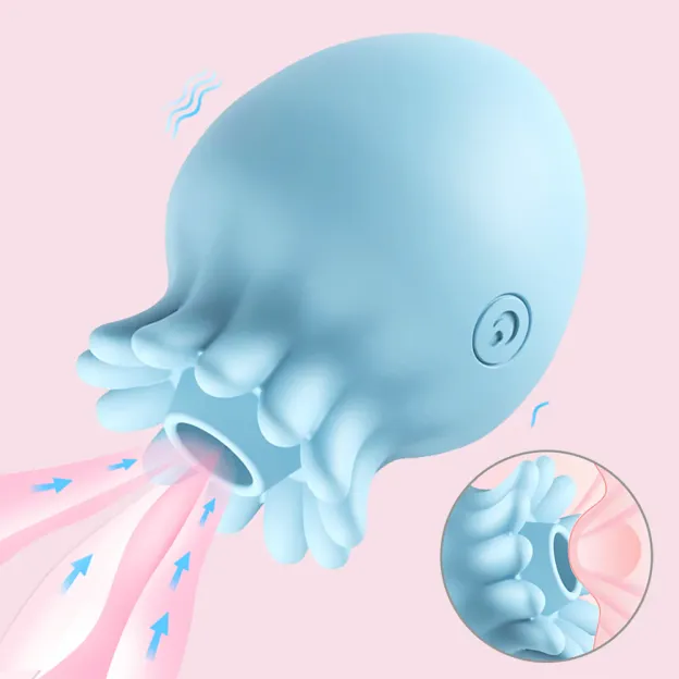 Octopus Shaped Vibrator Toy -WeLovePlugs