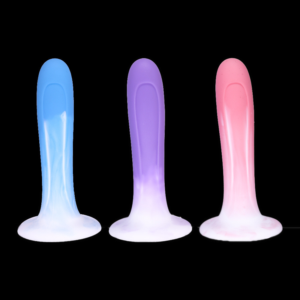 Gradient Carrot Silicone Butt Plug Dildo-WeLovePlugs