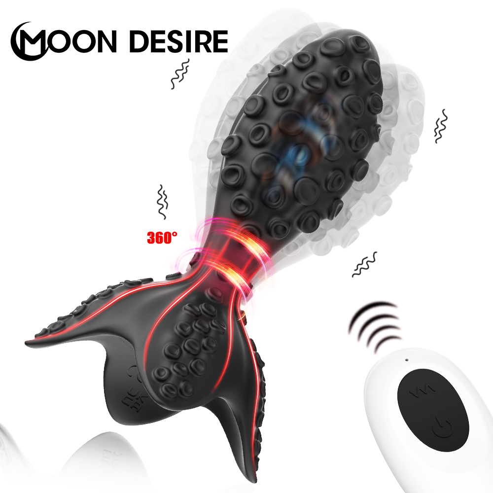 TwirlPulse DuoWave Butt Plug - Black - image 9
