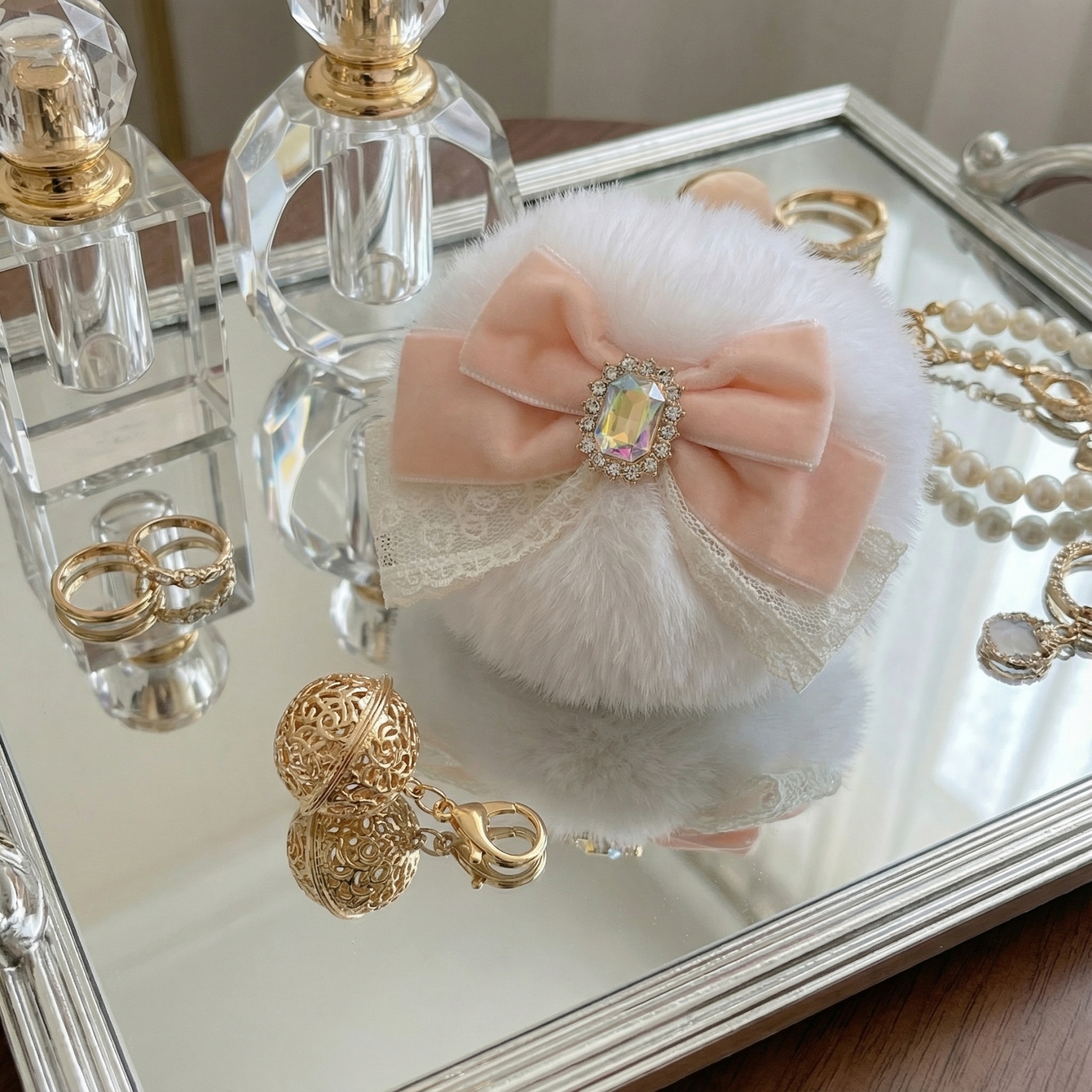 Luxury Bunny Tail Plug Set – 10 cm Plush Tail with Detachable Bow Bell - image 10