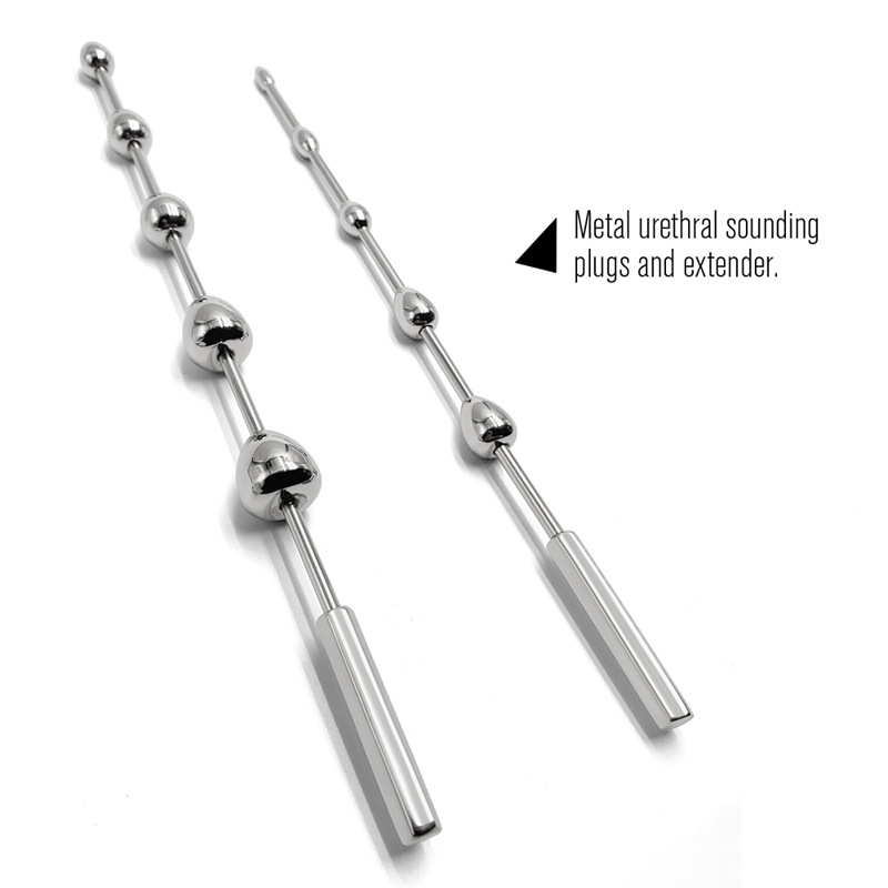 Smooth Beads Urethral Sounding Dilator-WeLovePlugs
