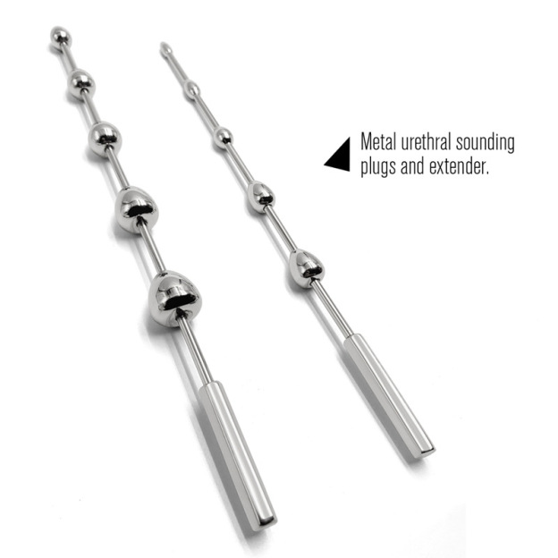 Smooth Beads Urethral Sounding Dilator-WeLovePlugs