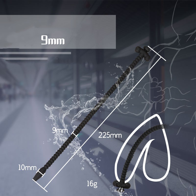 Silicone Hollow Urethral Sound -WeLovePlugs