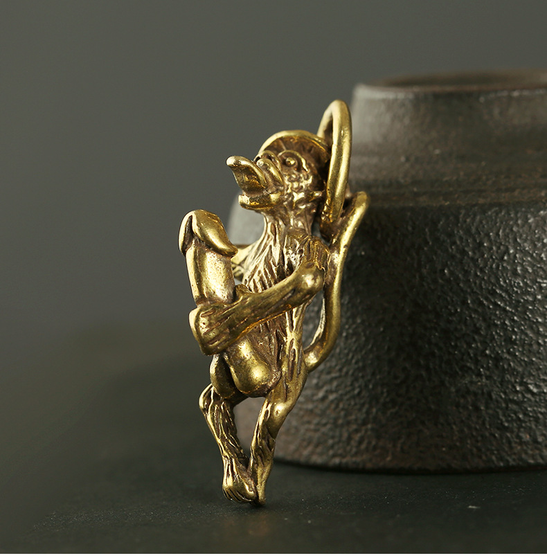 Copper Monkey Penis Pendant -WeLovePlugs