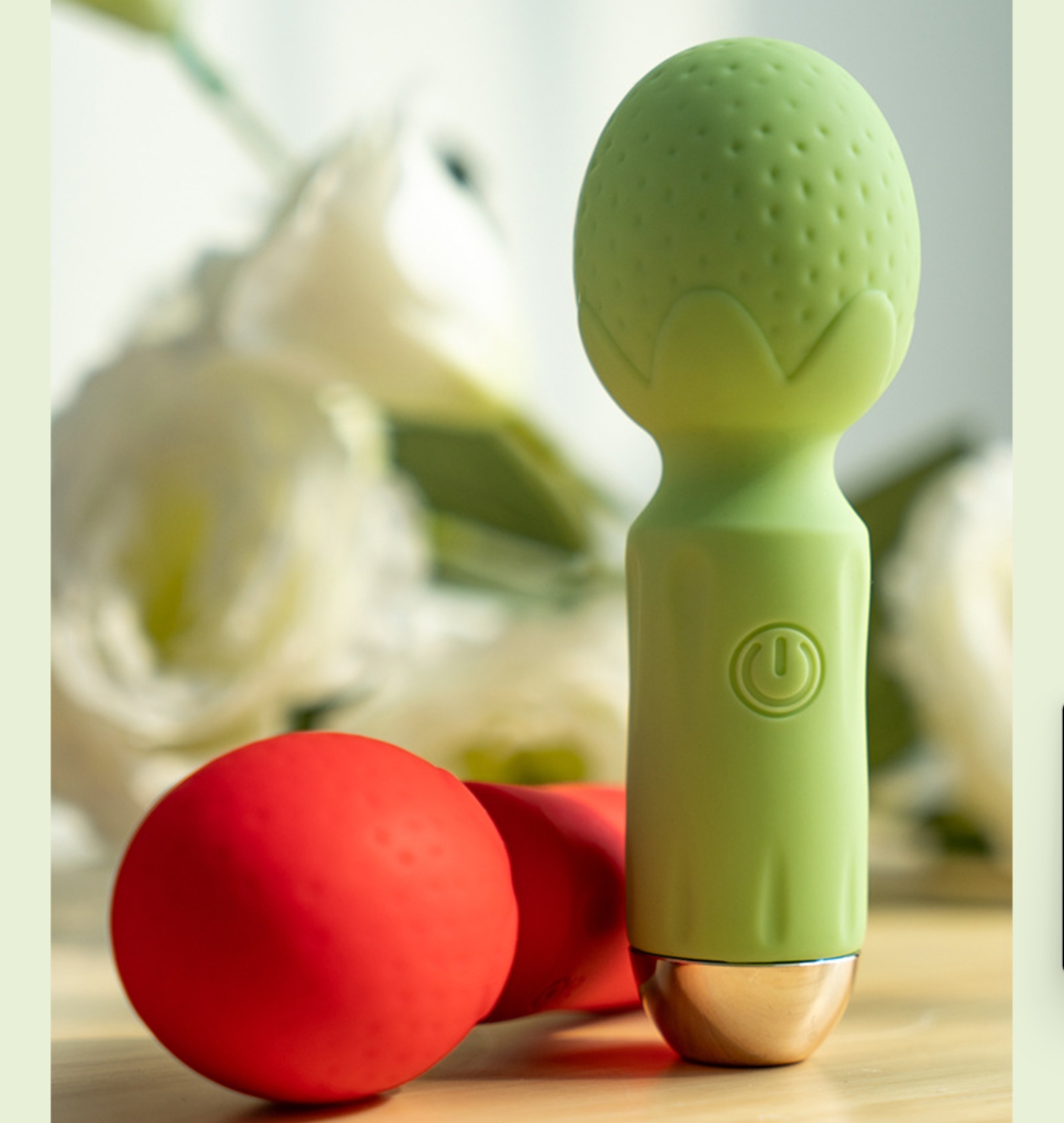 Strawberry Women Vibrator Toy - 10 Vibration Mode - USB Rechargeable -WeLovePlugs