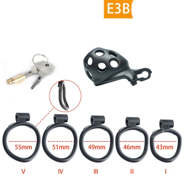 Cobra CB Lock Male Chastity Cage -WeLovePlugs