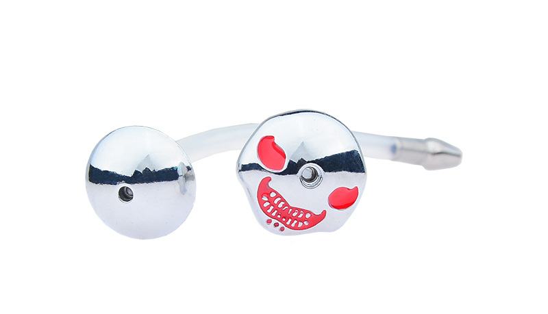 Demon Joker Smiley Face Hollow Urethral Sound -WeLovePlugs