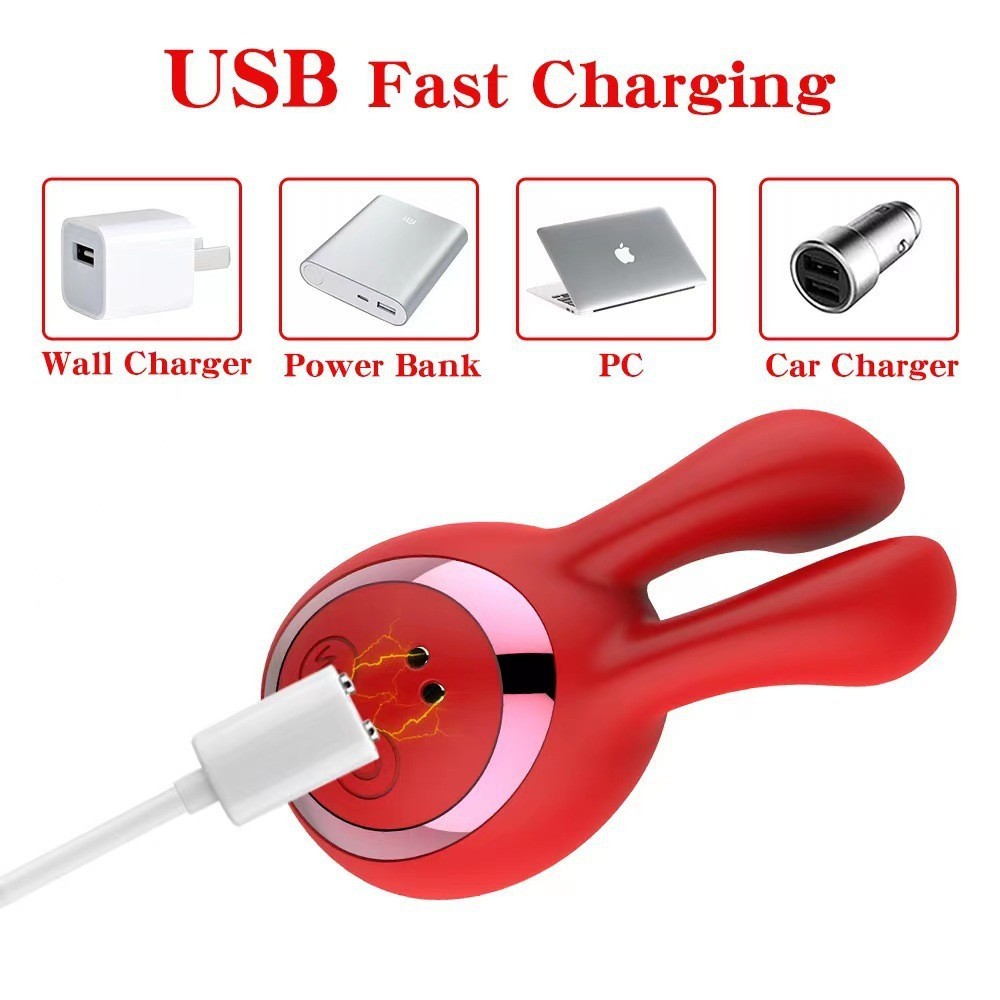 Bunny Bliss Dual Stimulation Clitoral Suction & Vibration Rabbit Vibrator-WeLovePlugs