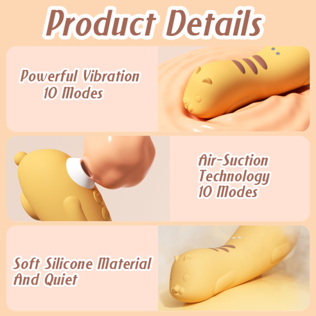 Kitty Suction Clitoral Stimulator with 10 Modes - image 18