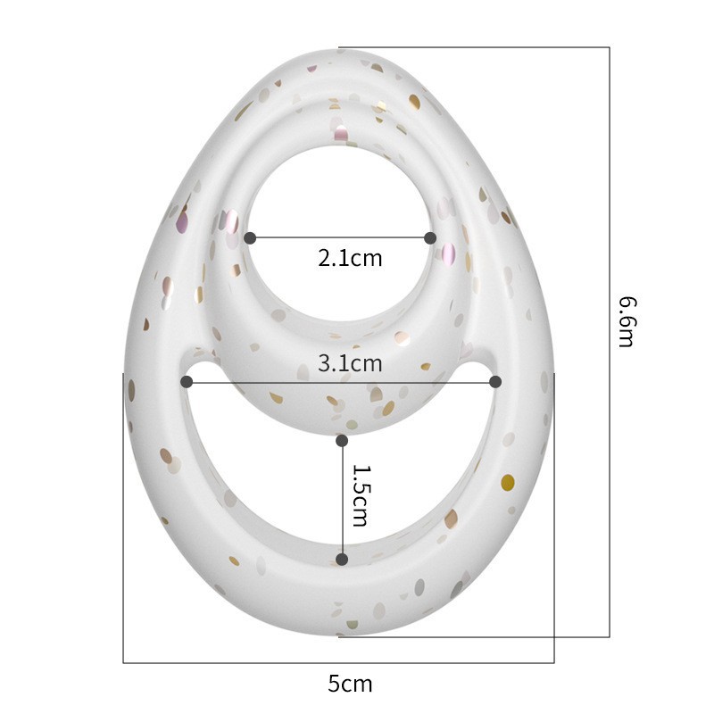 Double Cock Ring for Men – Stretchy Silicone Erection Enhancer & Delay Ejaculation Support-WeLovePlugs