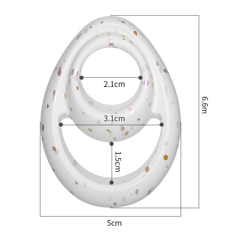 Double Cock Ring for Men – Stretchy Silicone Erection Enhancer & Delay Ejaculation Support-WeLovePlugs