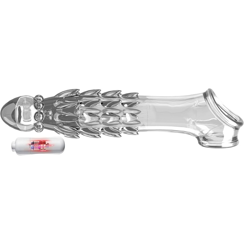 FlexiMax Knotted Vibrating Knotted Penis Sleeve-WeLovePlugs