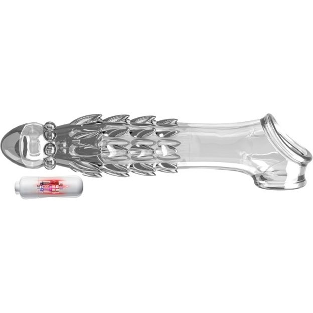 FlexiMax Knotted Vibrating Knotted Penis Sleeve-WeLovePlugs