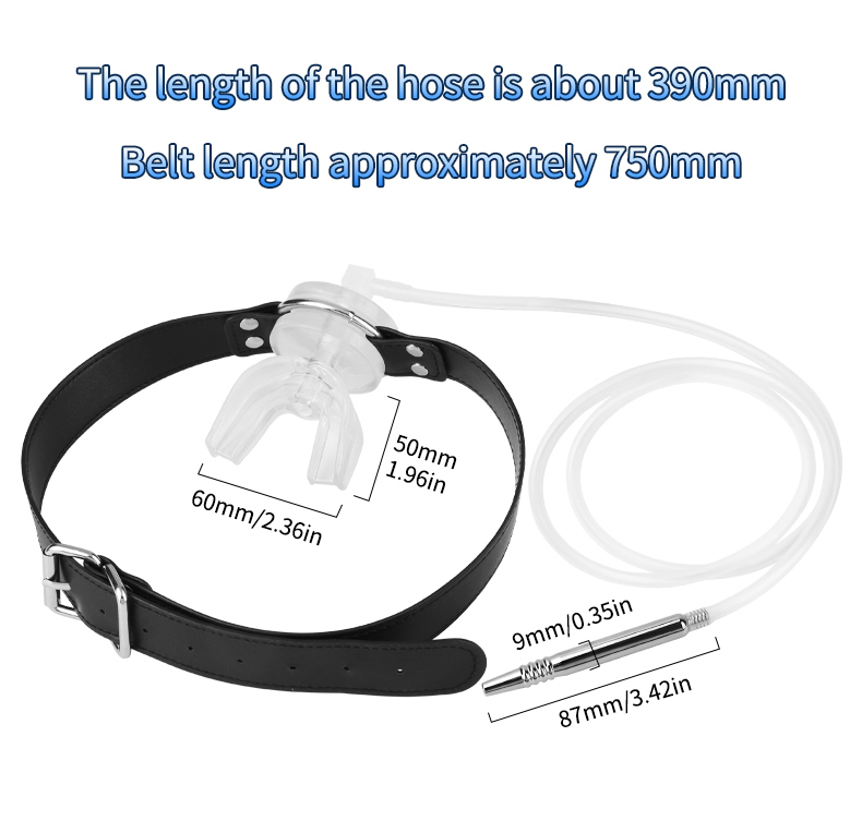 Dual-Stimulation Gag & Urethral Plug