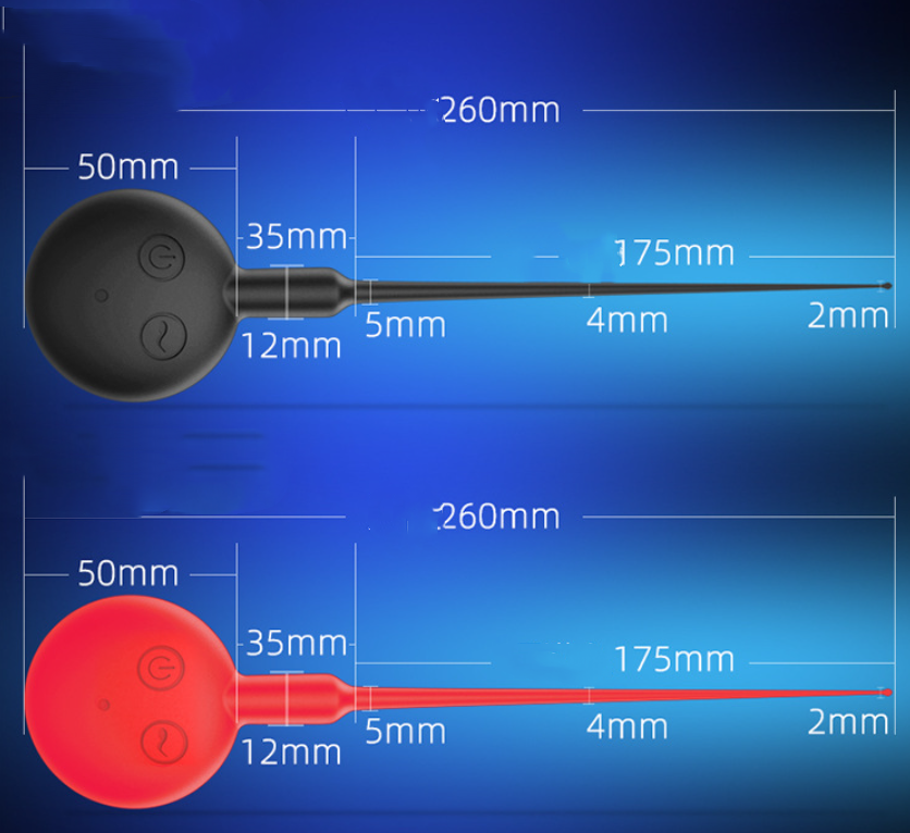 7 Modes USB RECHARGEABLE Urethral Catheter Penis Plug -WeLovePlugs