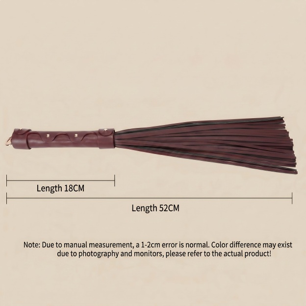 Chain Tassel Leather Whip - image 5