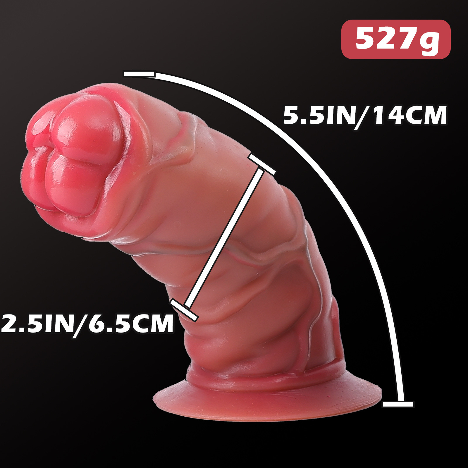 Triple Play Anal Plug Monster Fantasy Ore Dildo-WeLovePlugs