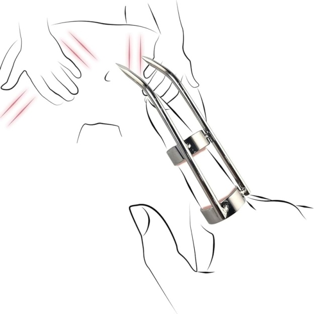  Metal Skeleton Finger Sleeves BDSM Gear-WeLovePlugs